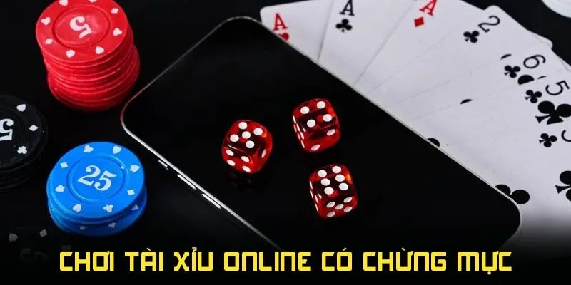 Chơi Tài Xỉu Online có chừng mực và nhận thức được bản chất game