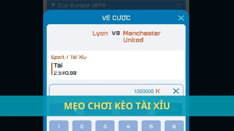 Kèo tài xỉu là gì