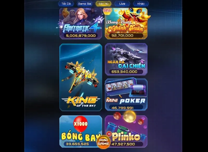 Sảnh nổ hũ đổi thưởng Win79