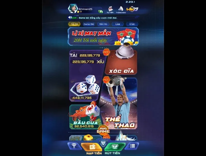 Chọn sân chơi uy tín, xanh chín, đã khẳng định danh tiếng như Win79 để trải nghiệm